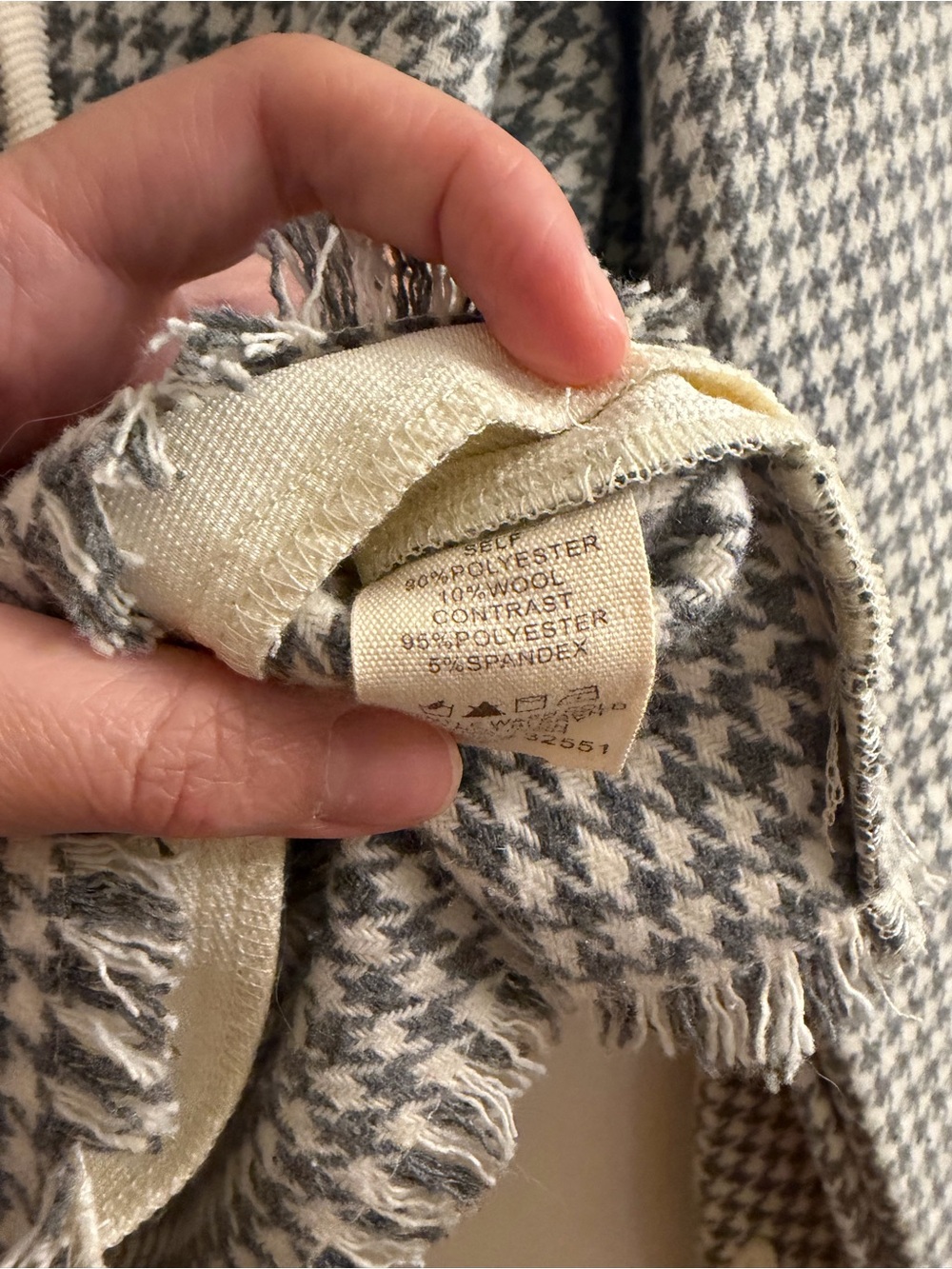 Hem & Thread houndstooth jacket - Picture 6 of 6